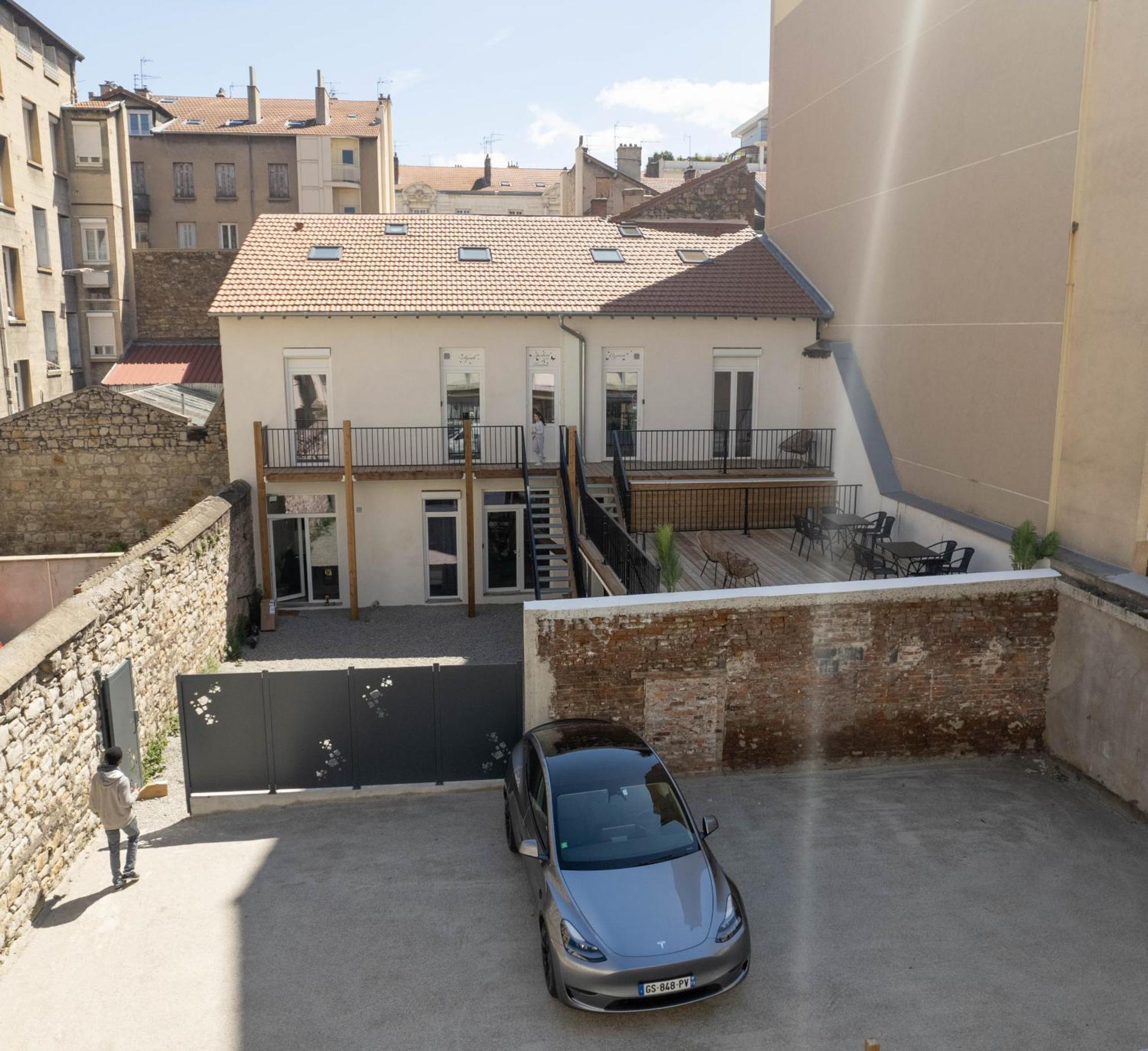 Toscana Casa Maja - Terrasse - Parking Prive 생테티엔 외부 사진